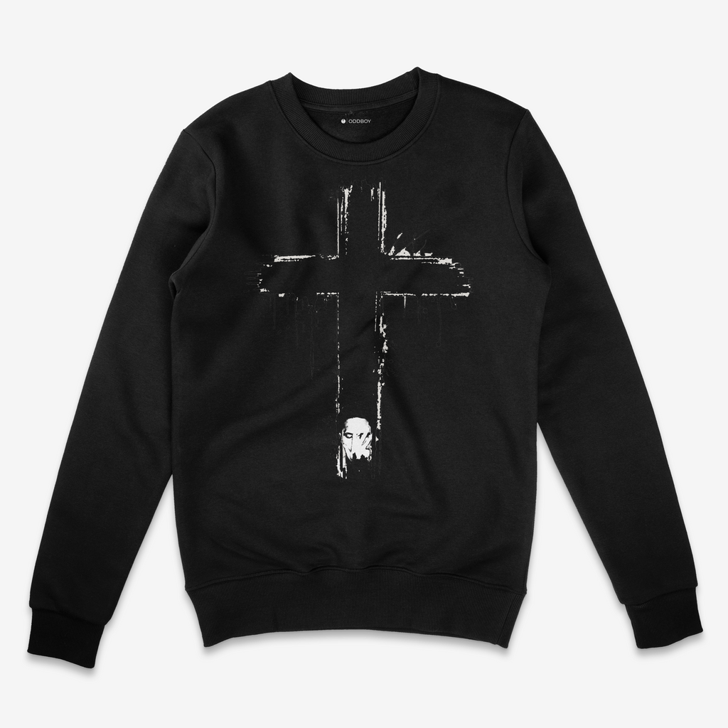 B-SWEATSHIRT CROSS NAM 252709