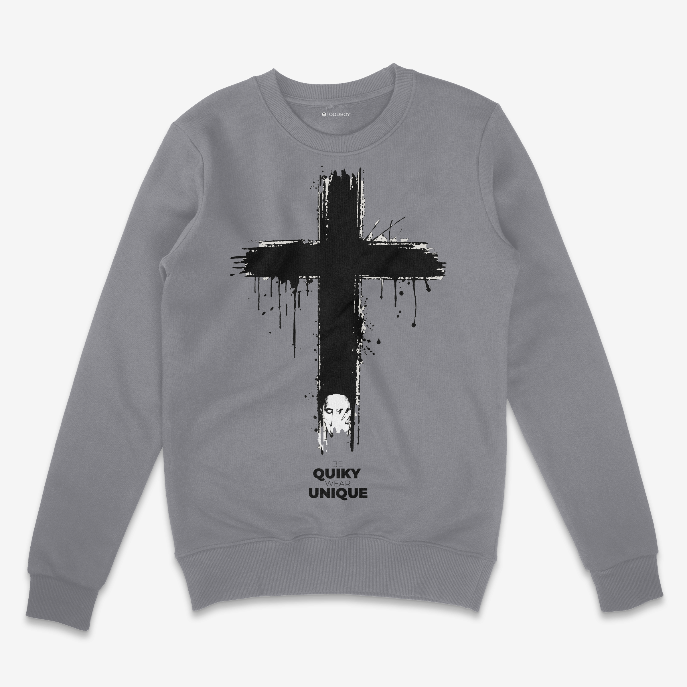 B-SWEATSHIRT CROSS NAM 252709